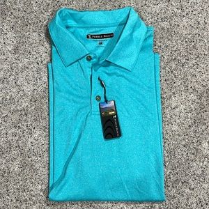 NWT Pebble Beach XL polo short sleeve shirt